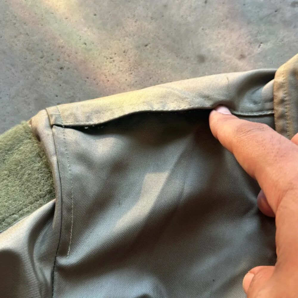 Vintage 70s Military CWU 45/P Flight Jacket Size Medium - Picture 5 of 11